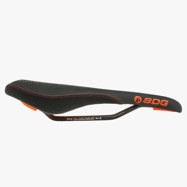 SDG Radar CroMo MTB Saddle - Black-Orange For Sale - Image 4
